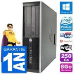 Pc hp compaq 6200 pro sff intel g630 ram 8go disque dur 250go windows 10 wifi