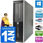 Pc hp compaq 6200 pro sff intel g630 ram 8go disque dur 500go windows 10 wifi