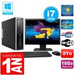 Pc - hp - compaq elite 8300 sff - core i7 - 2600 - 16 go ram - 2 to hdd - windows 7 pro