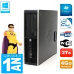 Pc hp compaq pro 6200 sff intel g840 ram 4go 2to graveur dvd wifi w7