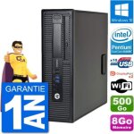 Pc hp elitedesk 800 g1 intel g3220 ram 8go disque dur 500go windows 10 wifi