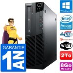 Pc lenovo thinkcentre m81 sff intel g630 ram 8go disque dur 2to windows 10 wifi
