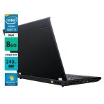 Pc portable lenovo thinkpad x230 125 8go ssd 240go windows 7 gris