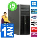Pc tour hp 8100 elite intel core i5 - 650 ram 16go disque dur 2to windows 10 wifi