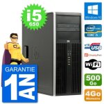 Pc tour hp 8100 elite intel core i5 - 650 ram 4go disque dur 500go windows 10 wifi