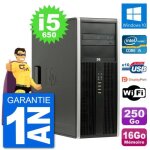 Pc tour hp 8100 intel core i5 - 650 ram 16go disque dur 250go windows 10 wifi