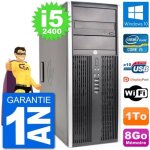 Pc tour hp 8200 intel core i5 - 2400 ram 8go disque dur 1to windows 10 wifi