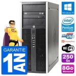 Pc tour hp elite 8300 intel dual - core g630 ram 8go disque 250go windows 10 wifi