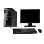 Pc tour hp pro 3400 mt ecran 27 intel g630 ram 8go disque 500go windows 10 wifi