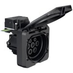 Prise de charge pour v�hicule �lectrique - pce - e325 - f - type 2 - 32 a - blanc