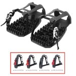 Pdales rsine pour vlo de route - p2r scada - noir - adaptables cales auto - homme