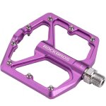 Pdales de vlo en alliage daluminium rockbros - modle k203 - pe - tanches et antidrapantes - violet ...