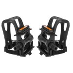 Pdale de vlo - vgeby - nylon durable - cale - pieds - sangles - facile  installer