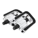 Pdale de vlo pliante salalis pour vlo de route - antidrapante avec plaque rflchissante de nuit