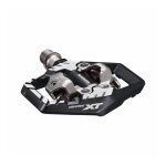 Pédale vtt automatique - shimano - xt m8120 - spd - grise - surface large - paire Pédale vtt automatique - shimano - xt m8120 - spd - grise - surface large - paire