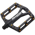 Pédales de vtt pour downhill & freeride - reverse - black one femme - mixte - 309g Pédales de vtt pour downhill & freeride - reverse - black one femme - mixte - 309g