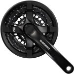 Pédalier tourney fc - ty501 8v / 7v / 6v - noir - shimano Pédalier tourney fc - ty501 8v / 7v / 6v - noir - shimano