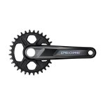 Pdalier vtt shimano deore fc - m6120 - 1 - noir - 175mm / 32 dents