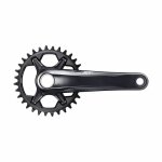 Pdalier vtt shimano deore xt fc - m8120 - noir - 165 mm - rtention suprieure de la chane