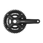 Pédalier vtt shimano mt210 9v - noir - 46 - 30 dents - intégré boost Pédalier vtt shimano mt210 9v - noir - 46 - 30 dents - intégré boost