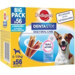 Btonnets  mcher - pedigree - dentastix - 56 btonnets - pour petit chien 5 - 10kg - hygine bucale ...