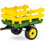 Peg perego remorque � 2 roues john deere - stake side trailer