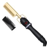 Peigne lectrique en cuivre lisseur  double usage humide et sec fer  friser permanent  la maison peigne ...