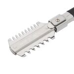 Peigne de rasoir - surenhap - double tranchant - acier inoxydable - antidrapant - 17 cm