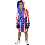 Peignoir de boxe rocky balboa enfant - funidelia - multicolore