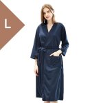 Peignoir unisexe - taihome - légers - haute absorption deau - bleu marine Peignoir unisexe - taihome - légers - haute absorption deau - bleu marine