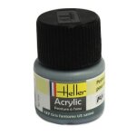 Peinture acrylique � leau pour maquettes - heller - 127 - gris fant�me us satin�