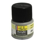 Peinture acrylique � leau pour maquettes - heller - 40 - gris p�le brillant