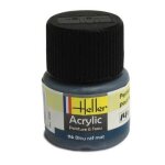 Peinture acrylique � leau pour maquettes - heller - 96 - bleu raf mat - contenance 12 ml