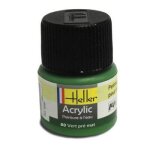 Peinture acrylique � leau pour maquettes - heller - vert pr� mat - contenance 12 ml - a partir de 15 ...