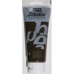 Peinture acrylique - p�b�o - studio - ombre naturelle - 100 ml - satin�