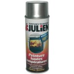 Peinture a�rosol julien hautes temp�ratures alu satin 400ml