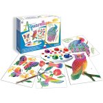Peinture aquerelle - sentosphere - aquarellum junior - dans le parc - 5 couleurs - sertissage sur papier ...
