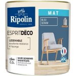 Peinture de couleur murale int�rieur mat bleu s�ram 05l ripolin