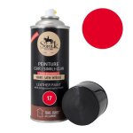 Peinture cuir (17 - rouge) avec vernis intgr - sofolk - entretien pour sige et volant de voiture canap ...