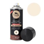 Peinture cuir (6 - blanc casse) avec vernis intégré - sofolk - entretien pour siège et volant de voiture ... Peinture cuir (6 - blanc casse) avec vernis intégré - sofolk - entretien pour siège et volant de voiture ...