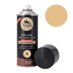 Peinture cuir / simili - cuir (arosol 400ml 9 - beige) - sofolk - entretien pour sige et volant de ...