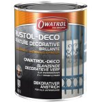 Peinture dcorative - owatrol - rustol - deco - blanc brillant - 2. 5 l - anti - rouille