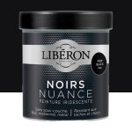 Peinture d�corative - liberon - new black mat - 500 ml - finition mat - acrylique