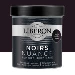 Peinture décorative libéron les noirs nuance black purple brillant 500 ml Peinture décorative libéron les noirs nuance black purple brillant 500 ml