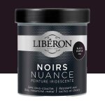 Peinture décorative libéron les noirs nuance black purple mat 500 ml Peinture décorative libéron les noirs nuance black purple mat 500 ml