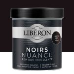 Peinture d�corative lib�ron les noirs nuance black red brillant 500 ml