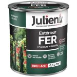Peinture ext�rieur fer anti - rouille - julien - brillant - 0. 5l - vert basque ral6005