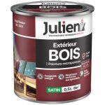 Peinture ext�rieur fer anti - rouille - julien - satin - 0. 5l - rouge basque ral3004