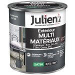 Peinture ext�rieur multi - mat�riaux - julien - satin - 0. 5l - gris anthracite ral7016