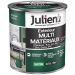 Peinture ext�rieur multi - mat�riaux - julien - satin - 0. 5l - vert basque ral6005